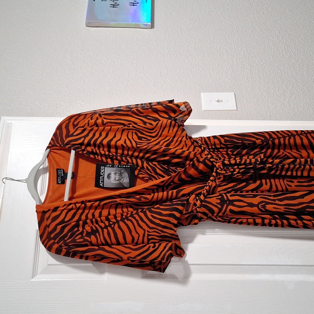 Zebra print jumpsuit